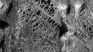 Curiosity Rover's Close-Up Reveals Intriguing 'Spiderweb' Rock Formations on Mars, Potentially Holding Clues to Past Habitability