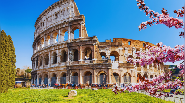Step back in time at the ancient Colosseum in Italy