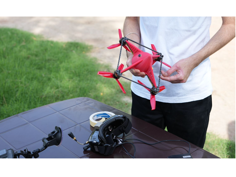Mehar Singh's record-breaking drone