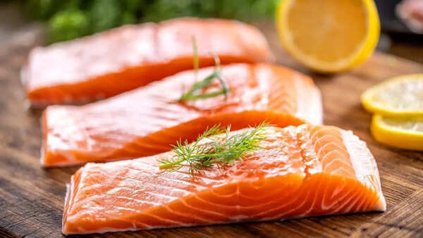 Delicious and nutritious salmon fillet