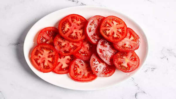 Fresh and juicy tomato