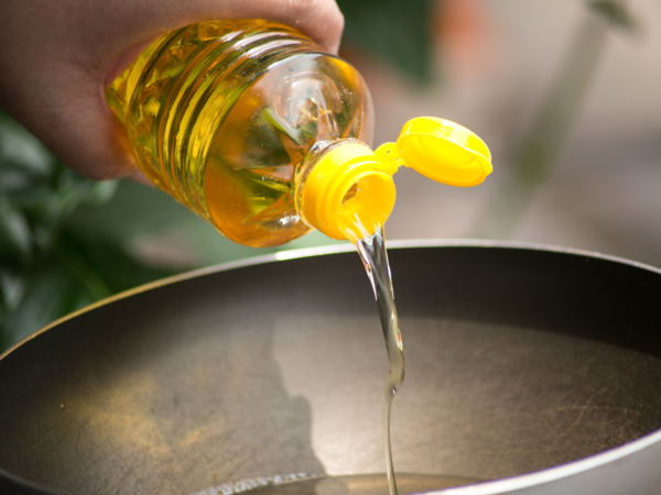 Vegetable oil used in food