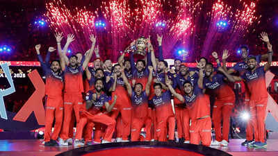 RCB Celebrates IPL Victory