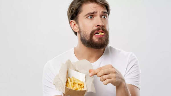 Unhealthy fried foods contribute to premature aging.