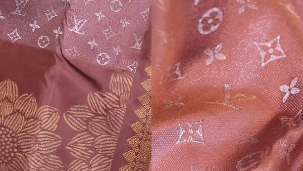 A unique blend of tradition and luxury: The LV Kanchipuram Saree