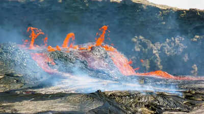 Volcanic eruption in the Afar region of East Africa