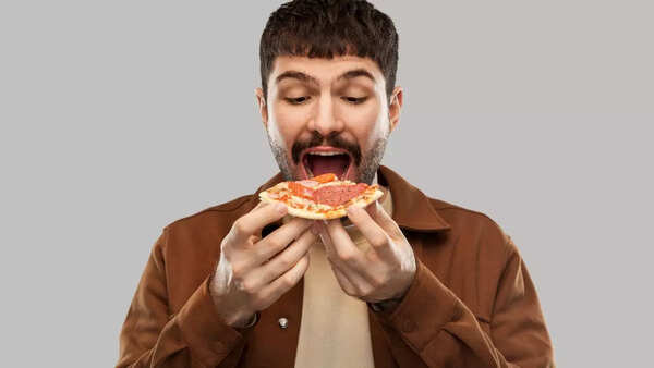 Pizza contains multiple ingredients that can accelerate aging.